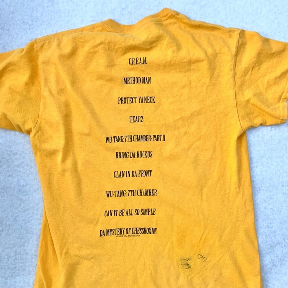 Yellow Wutang Tee - Picture 2 of 2